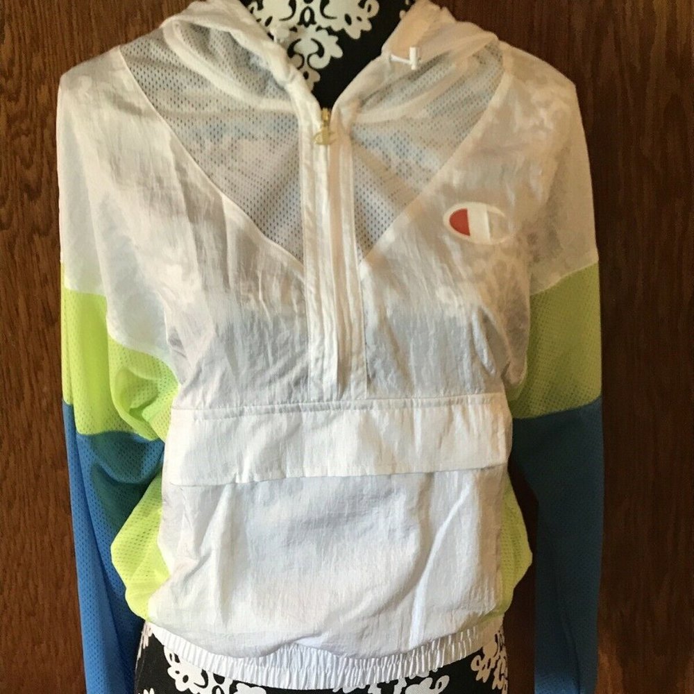 Champion Warm Up Jacket Nylon Pullover Women's - image 4